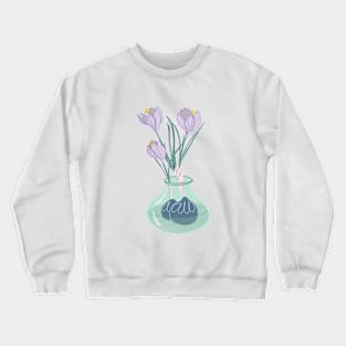 Crocuses Crewneck Sweatshirt